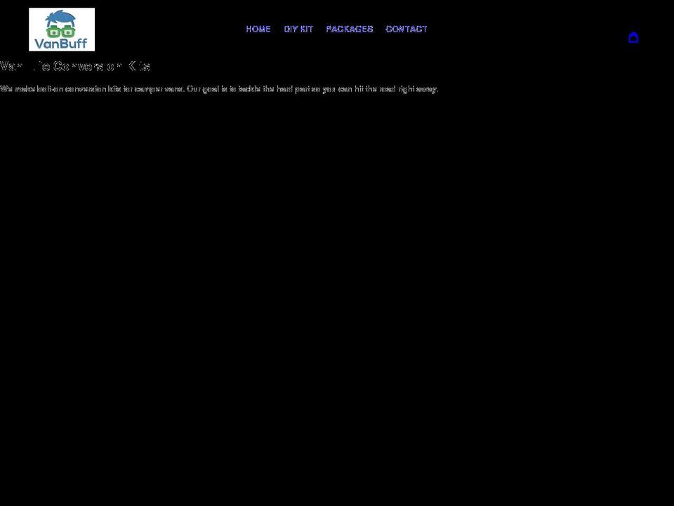 vanbuff.com shopify website screenshot