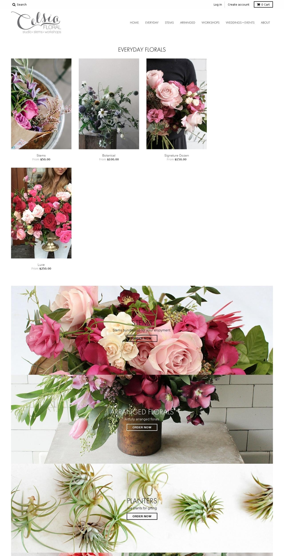 vancouverflowerdelivery.ca shopify website screenshot