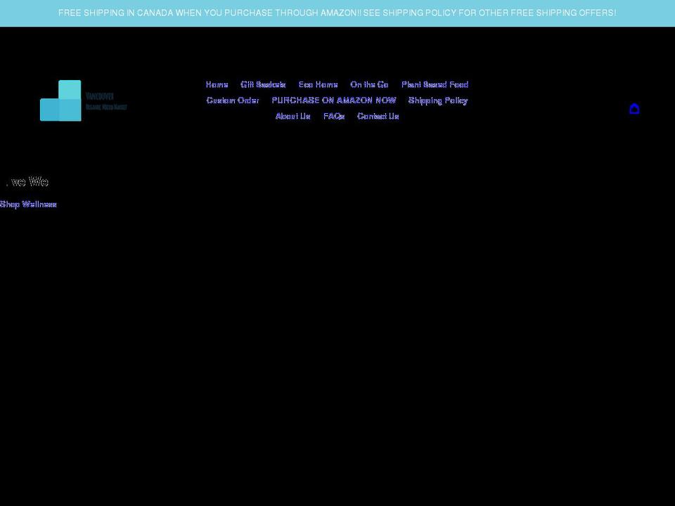vancouverorganicmicromarket.com shopify website screenshot