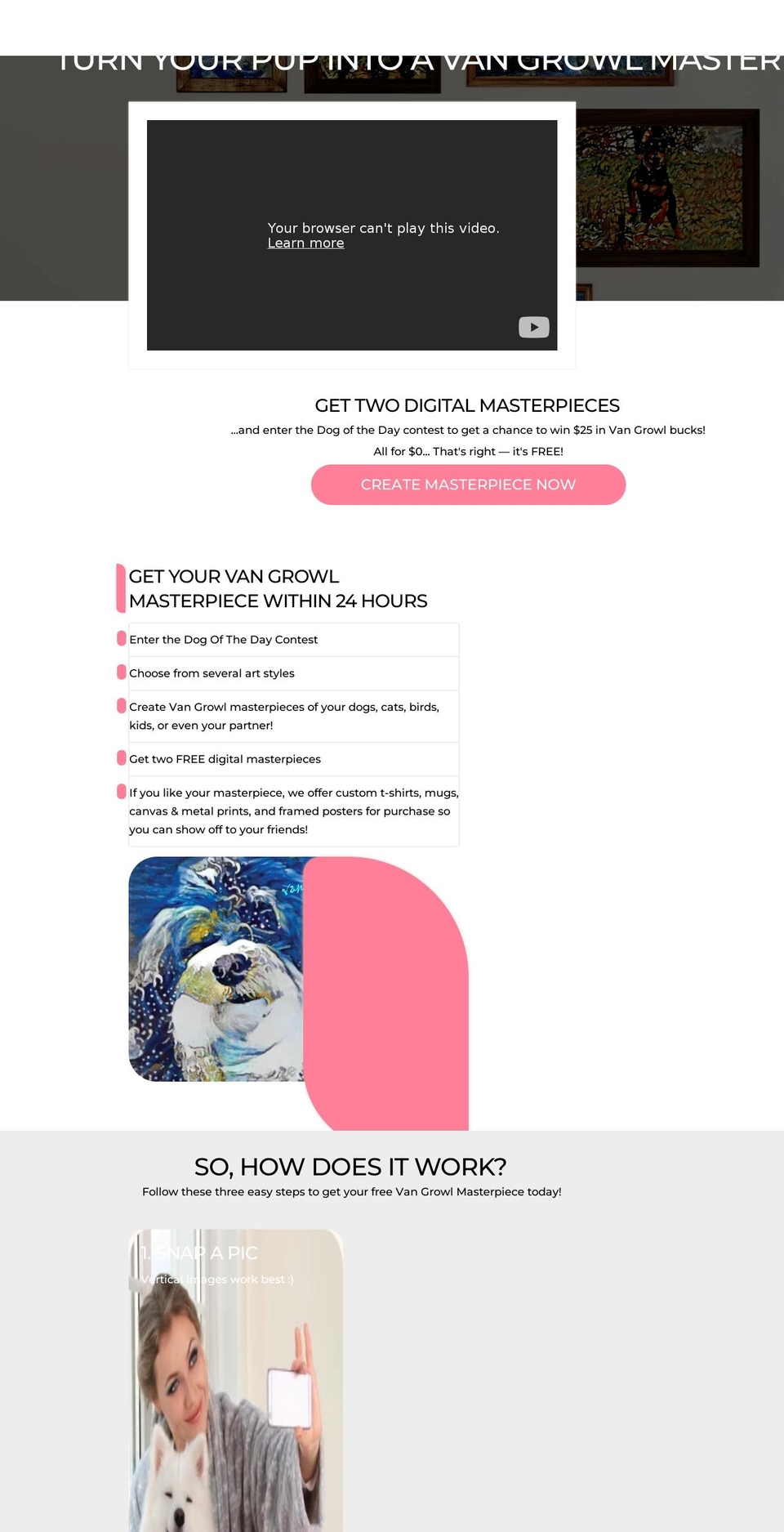vangrowl.com — Shopify storefront screenshot