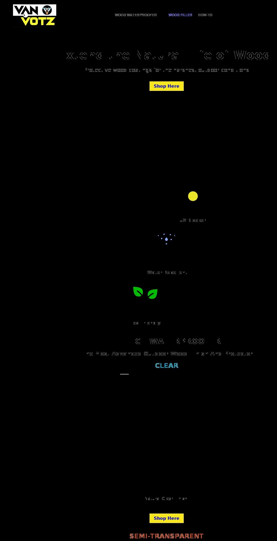 vanvotz.com shopify website screenshot