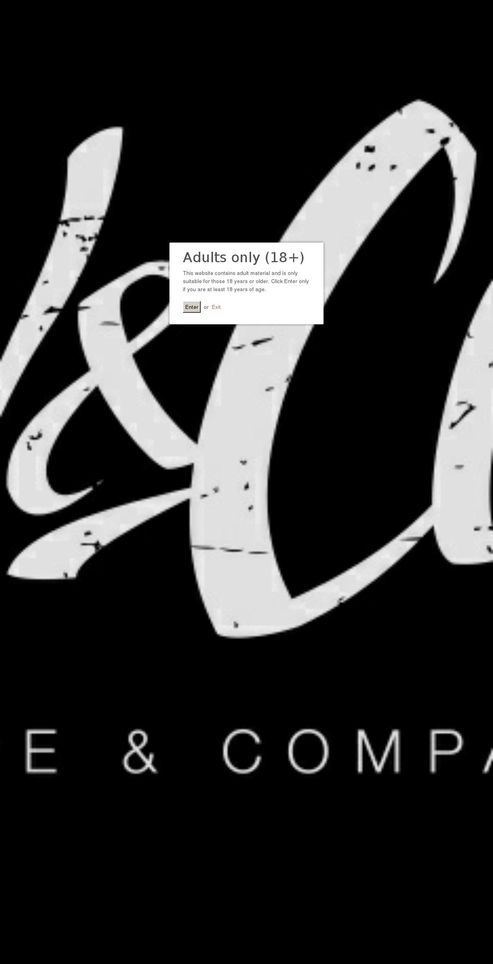 vapeandco.com shopify website screenshot