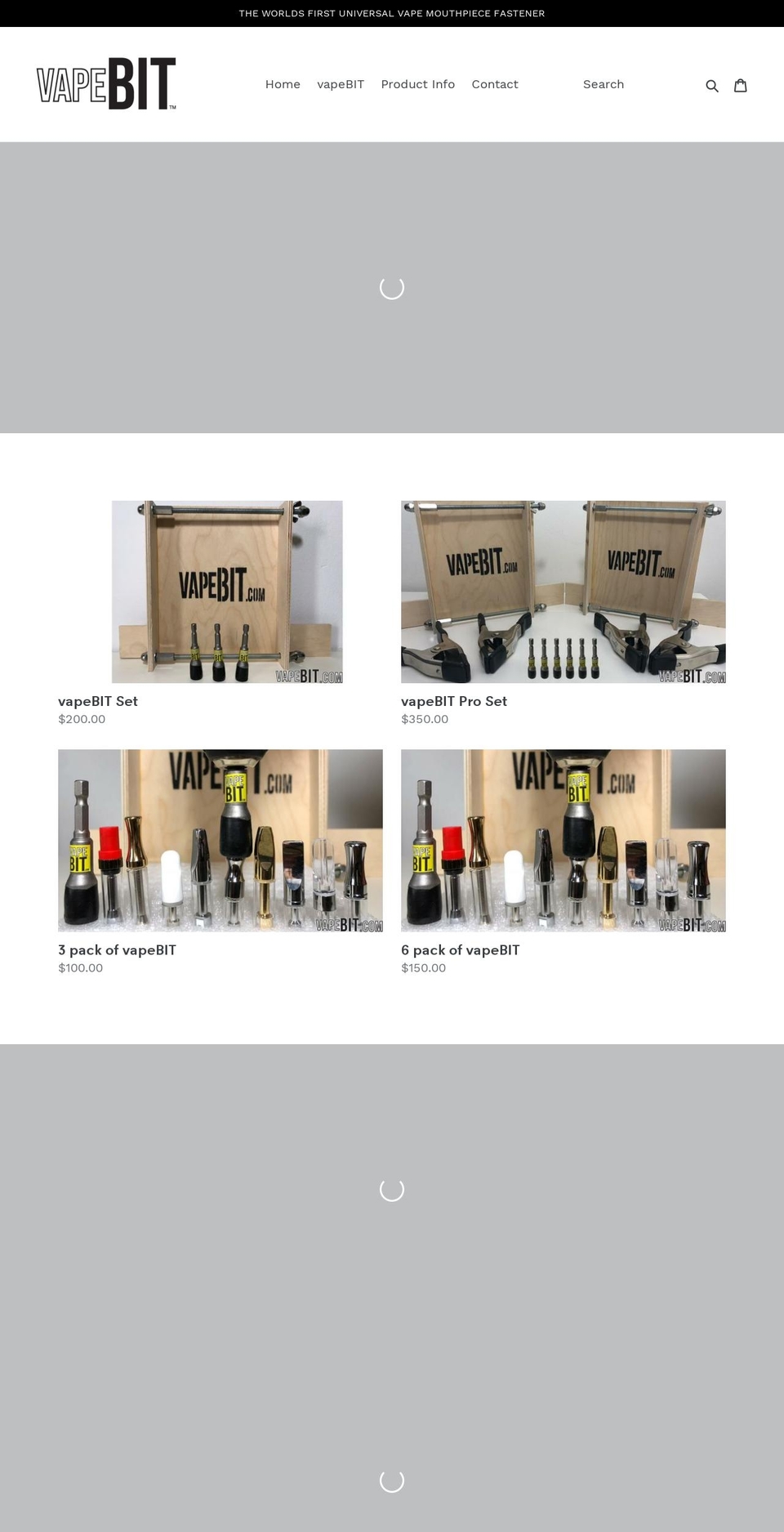 vapebit.com shopify website screenshot