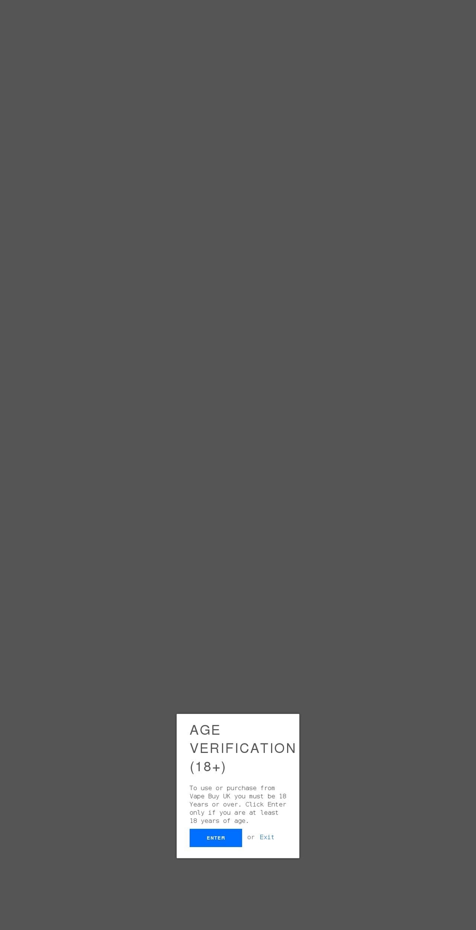 vapebuyuk.com shopify website screenshot