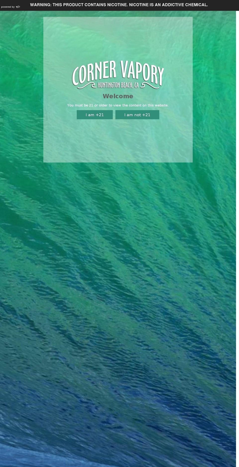 vapecommittee.com — Shopify storefront screenshot