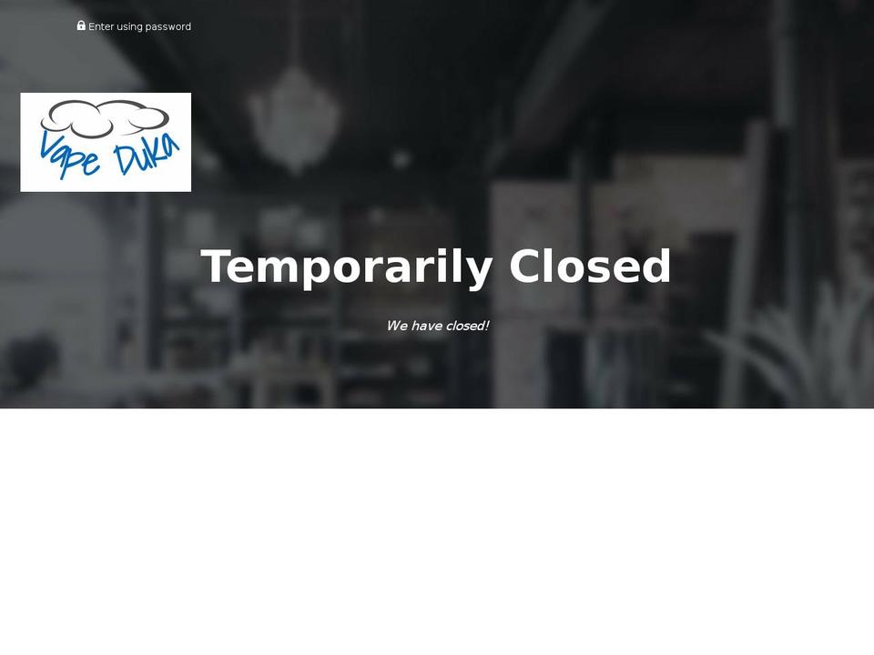 vapeduka.com — Shopify storefront screenshot