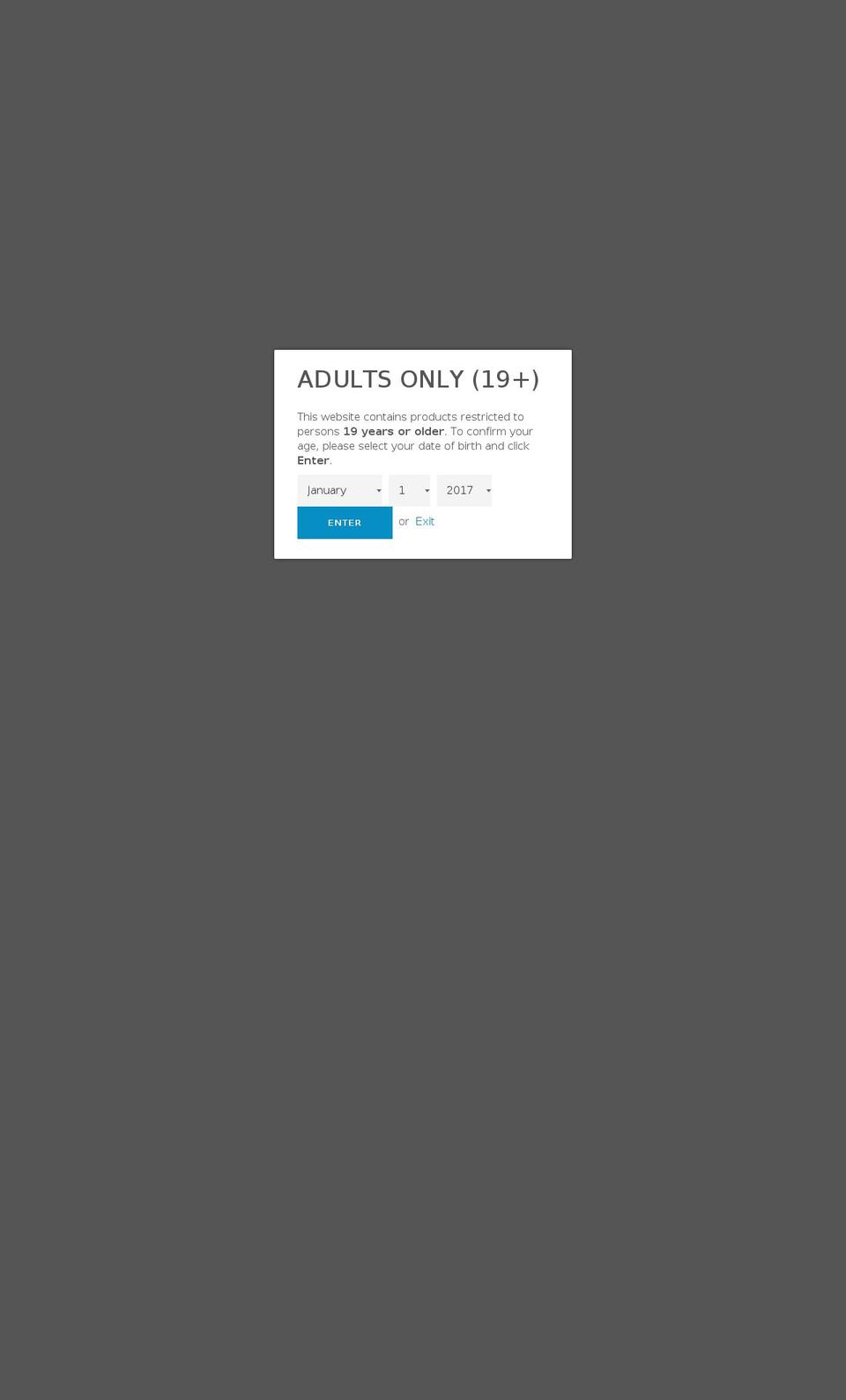 vapeloyal.com — Shopify storefront screenshot