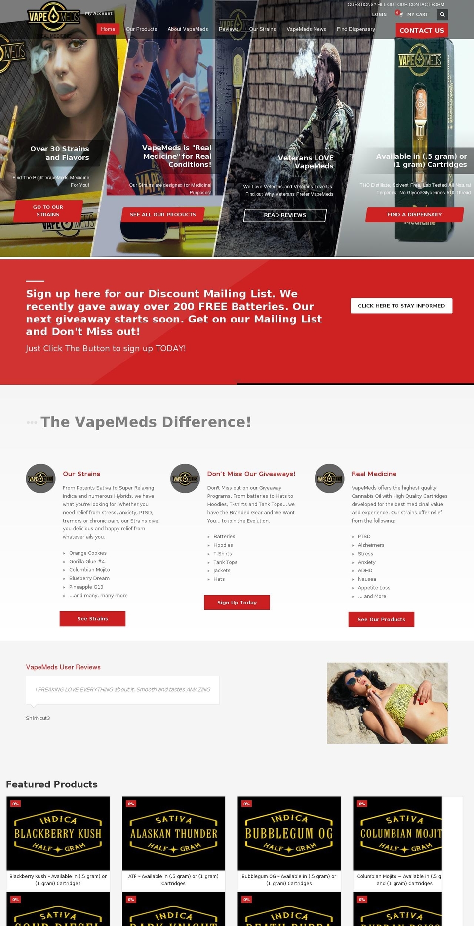 vapemedsca.org shopify website screenshot