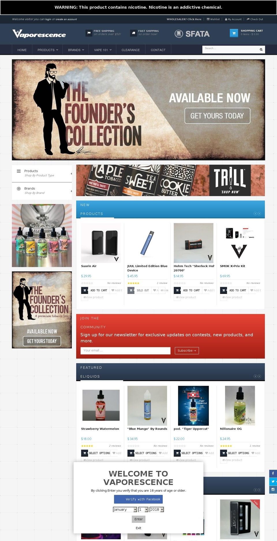 ap-next-store-hitech Shopify theme site example vapesports.com