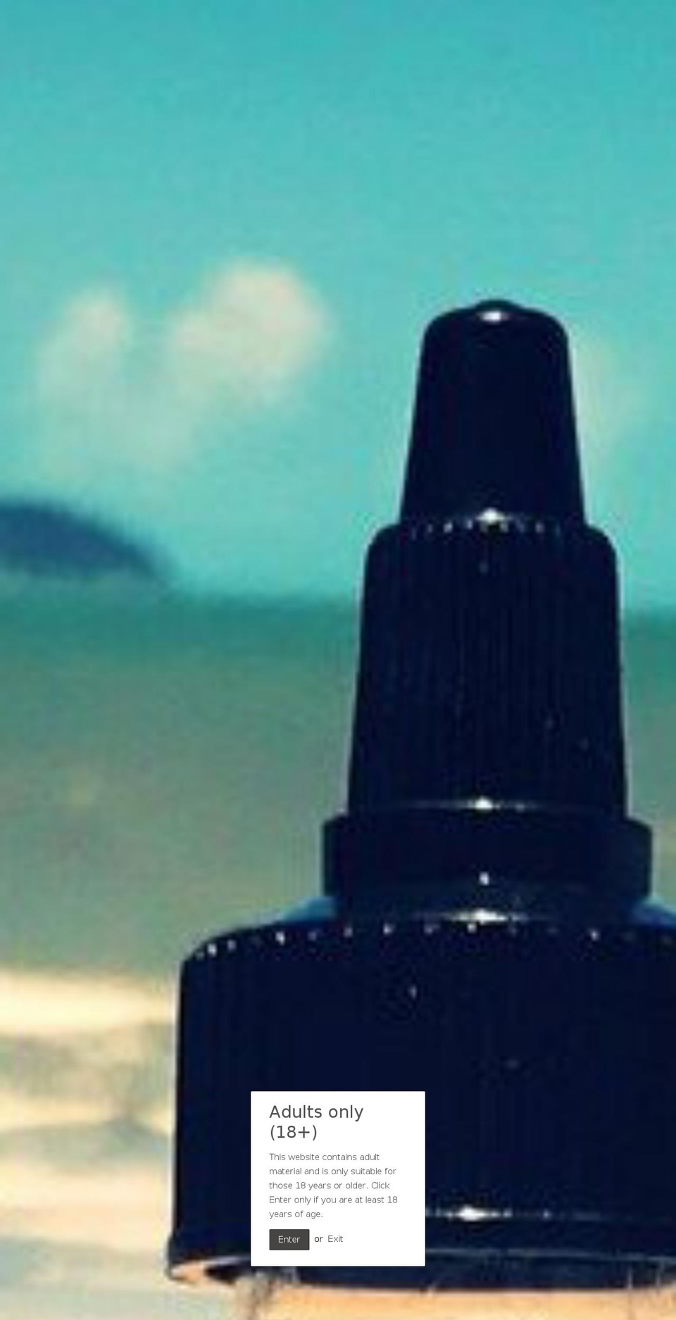 vapevault.com.au shopify website screenshot