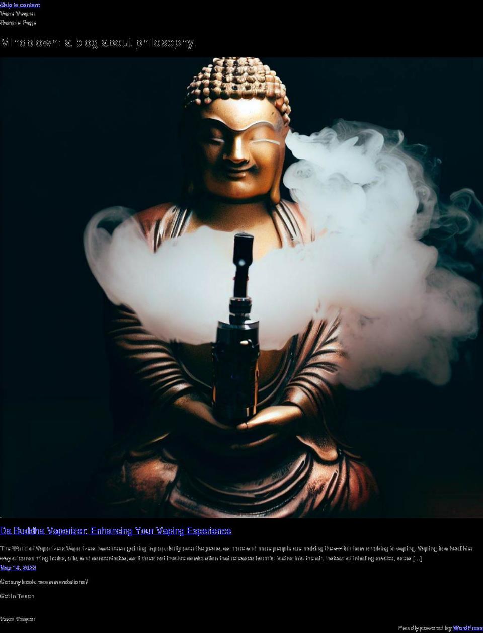 vapevesper.com — Shopify storefront screenshot