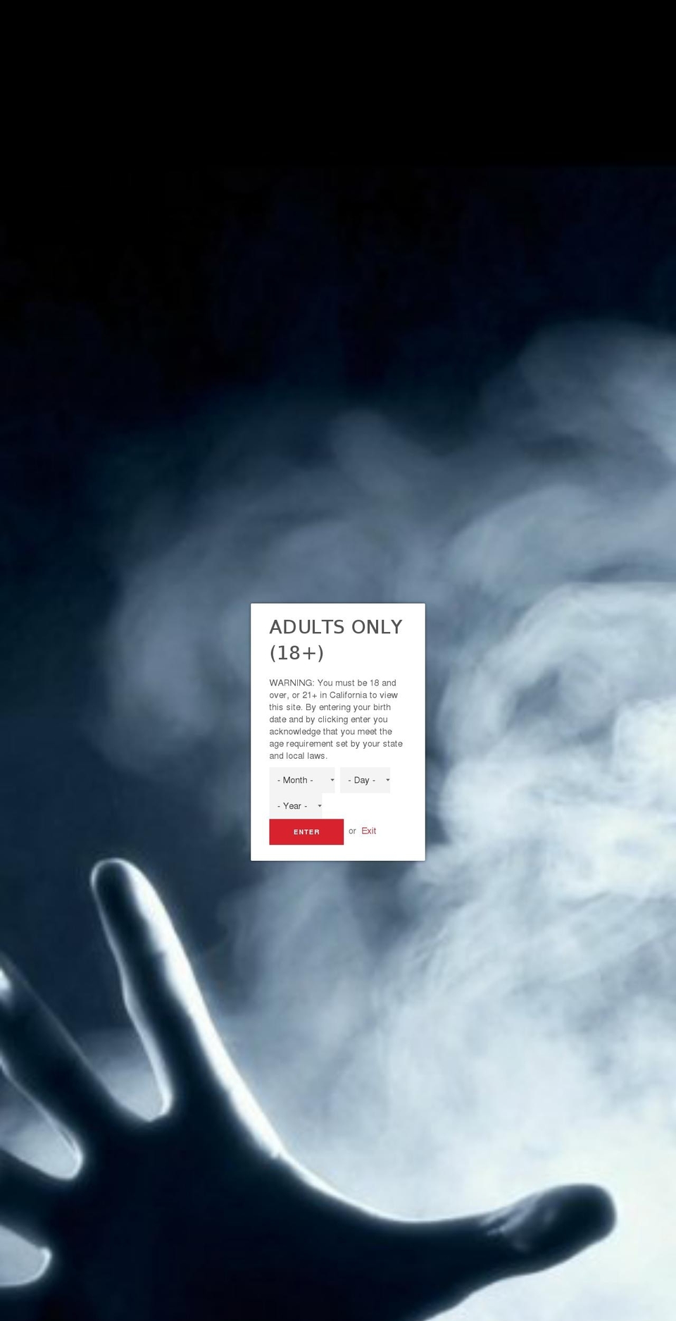 vapinarizona.com shopify website screenshot