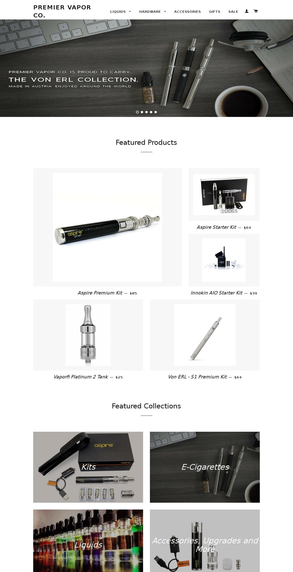 vapomontreal.com shopify website screenshot