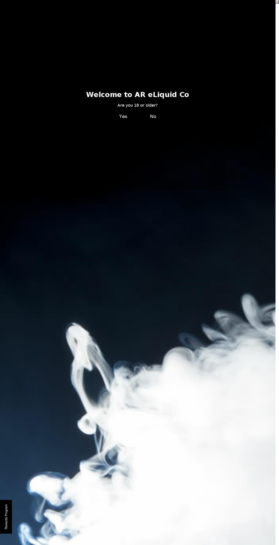 vaporbygrim.com shopify website screenshot
