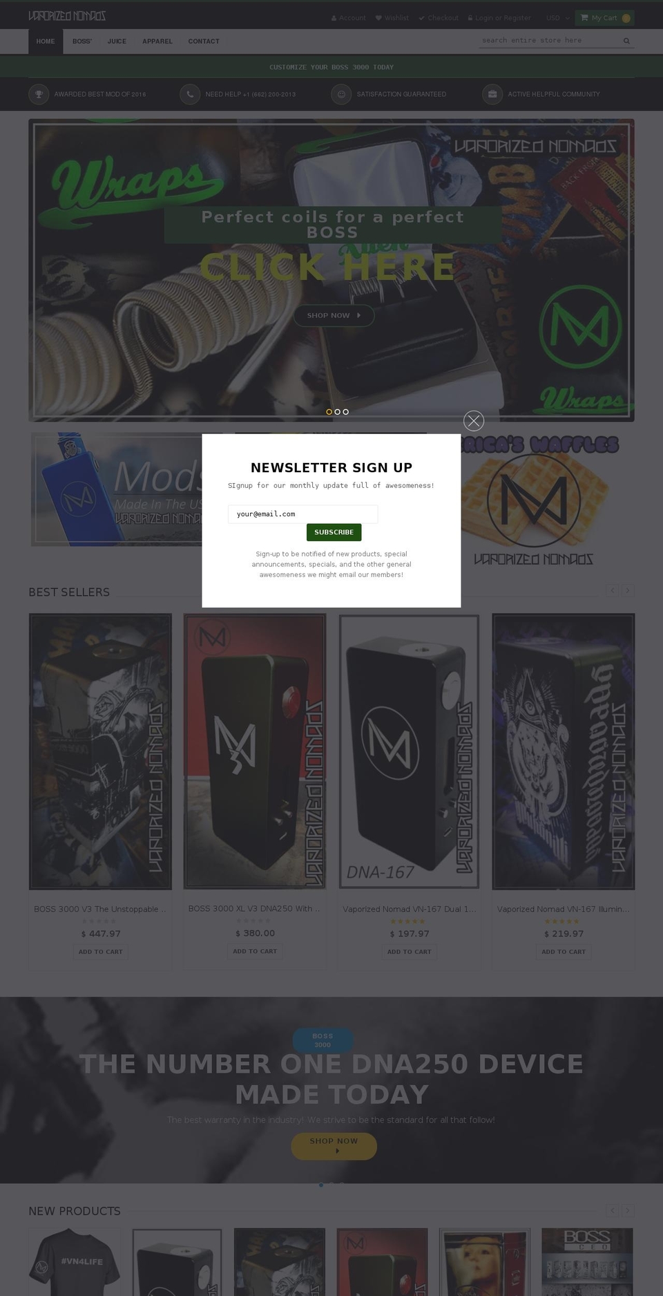 fabia-2-myshopify-com Shopify theme site example vaporizednomads.com