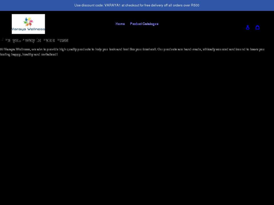 varayawellness.com shopify website screenshot