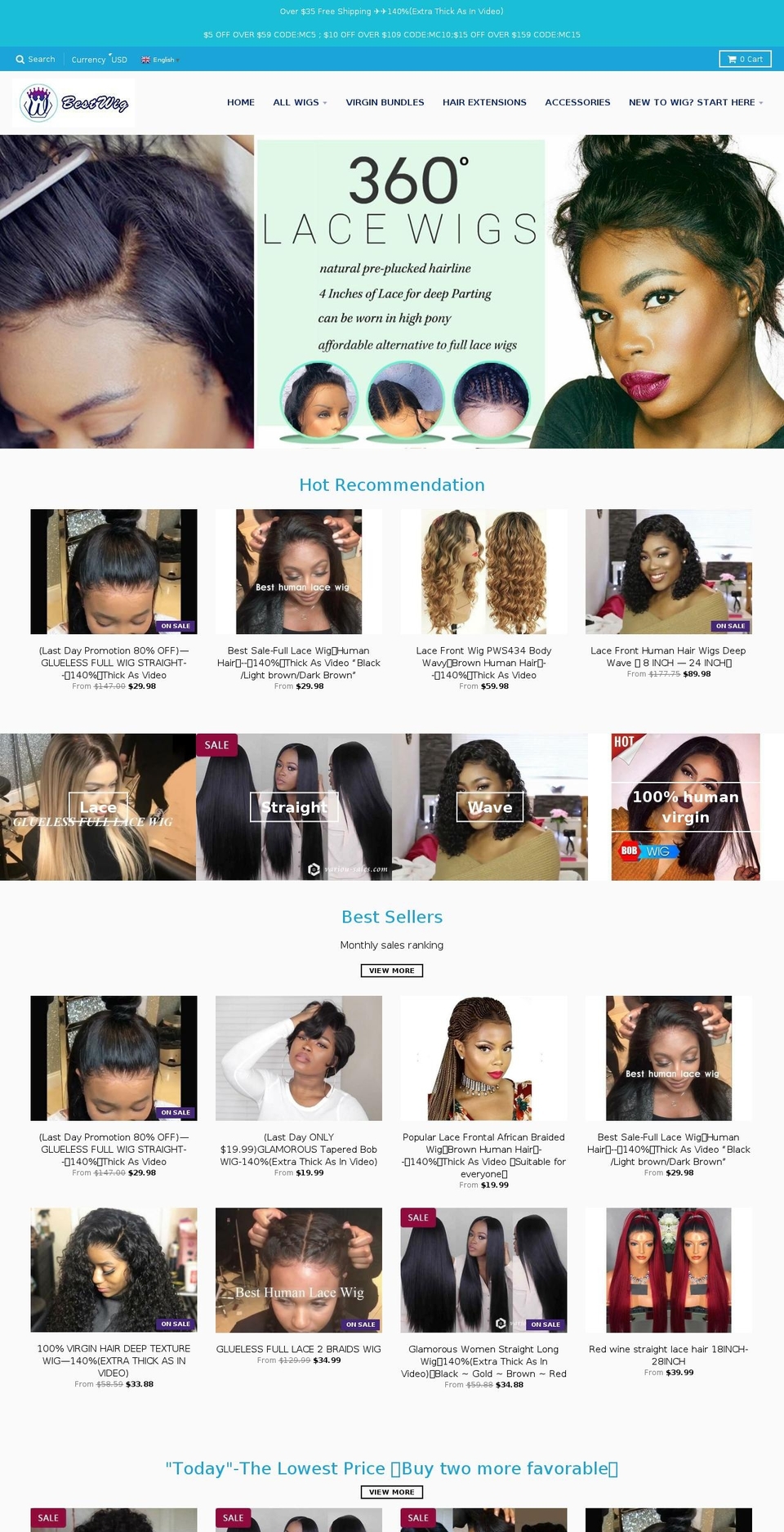 variousales.com shopify website screenshot