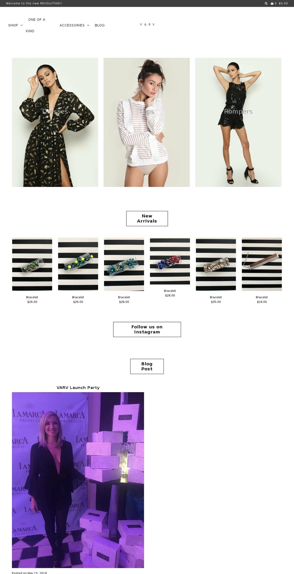 varv-varv.com shopify website screenshot