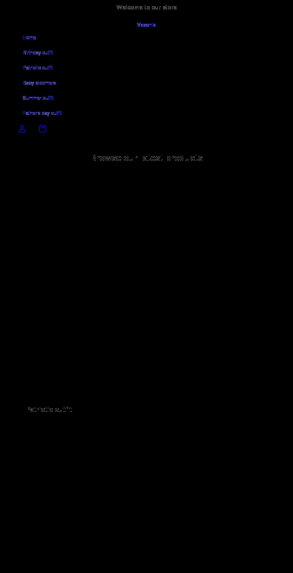 vasenia.com shopify website screenshot