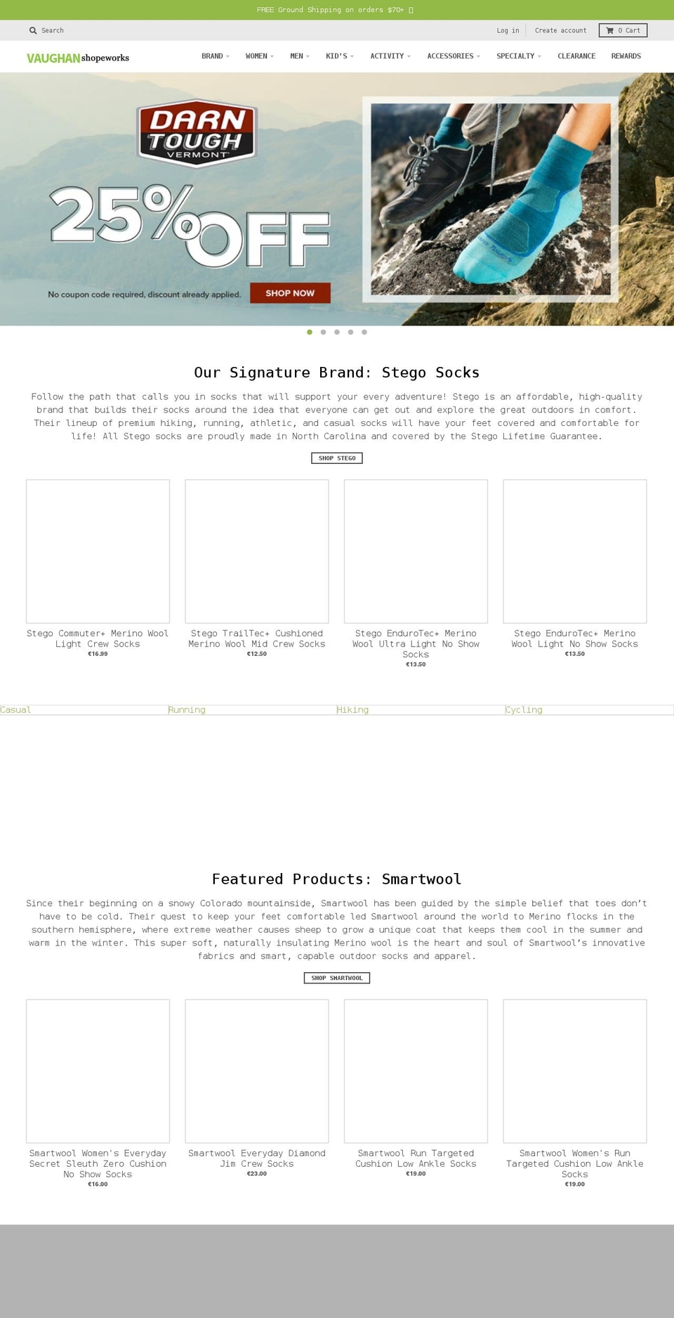 Live w Loop u Yotpo Shopify theme site example vaughanshopeworks.com