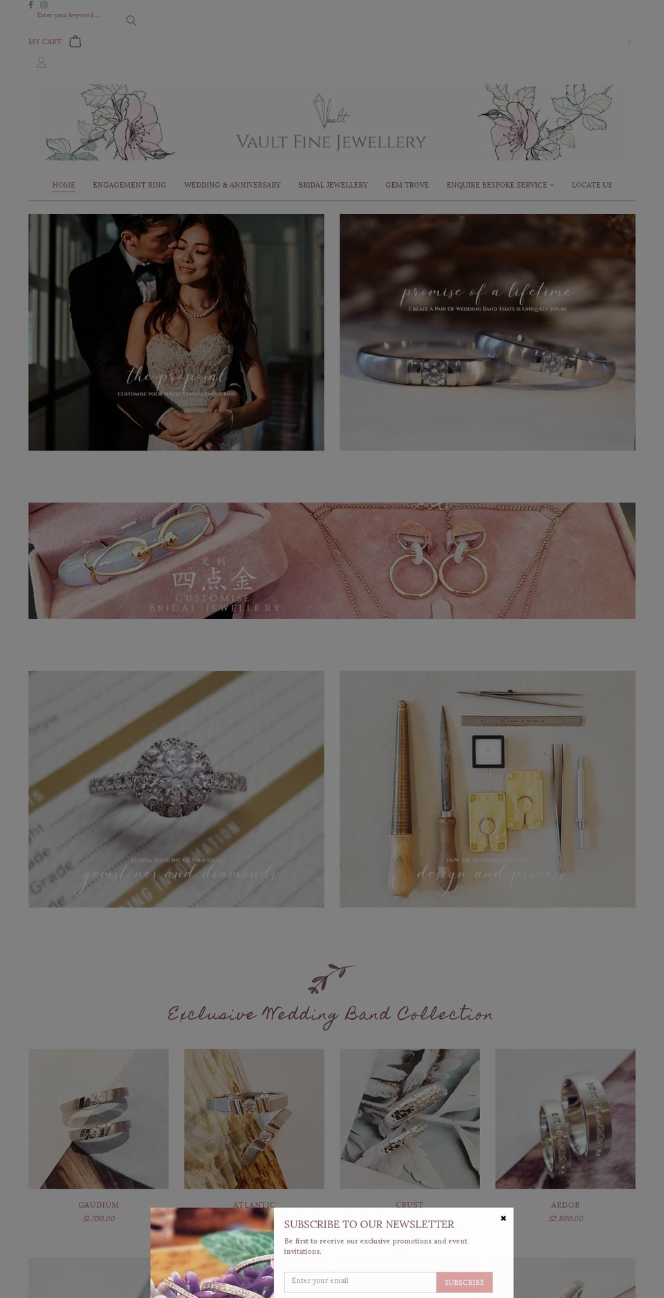 bridal-6-r12 Shopify theme site example vaultfinejewellery.com