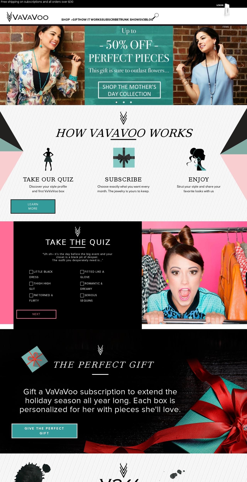 vavavoo.info shopify website screenshot