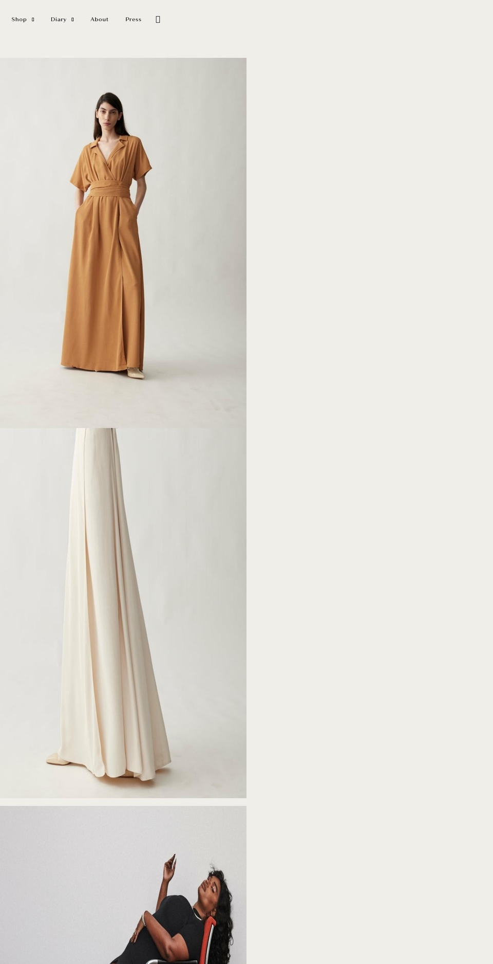 vayrenyc.com shopify website screenshot