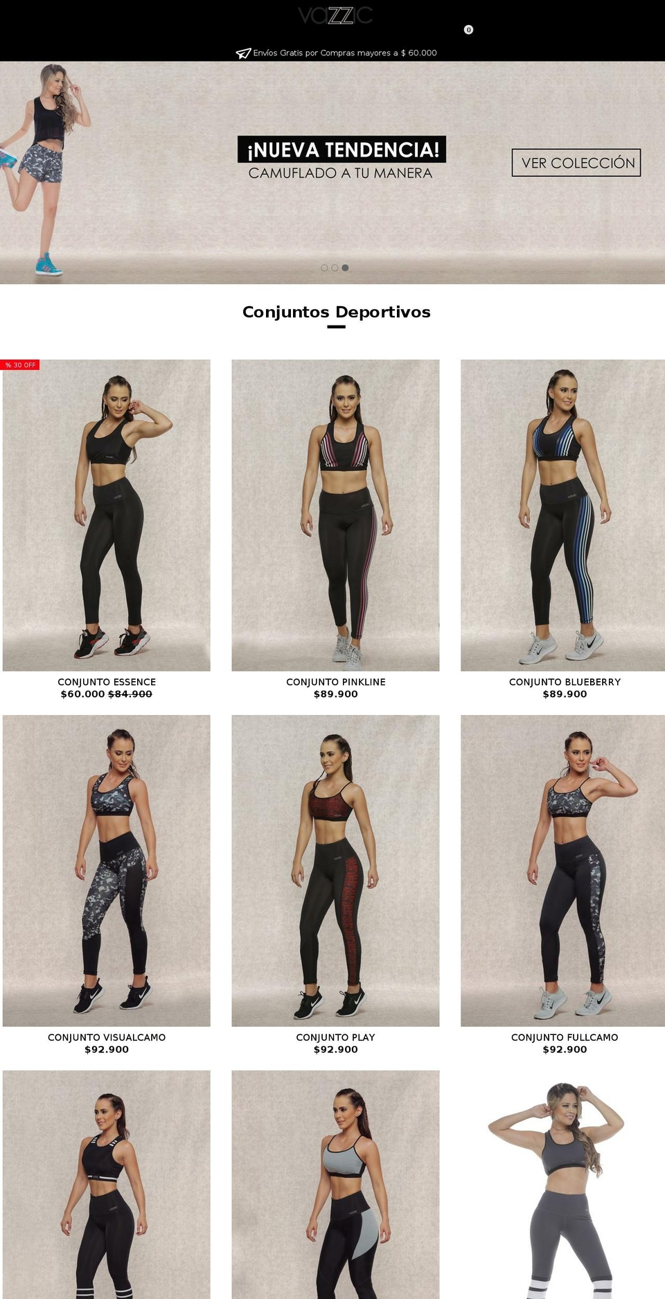 vazzic.com shopify website screenshot
