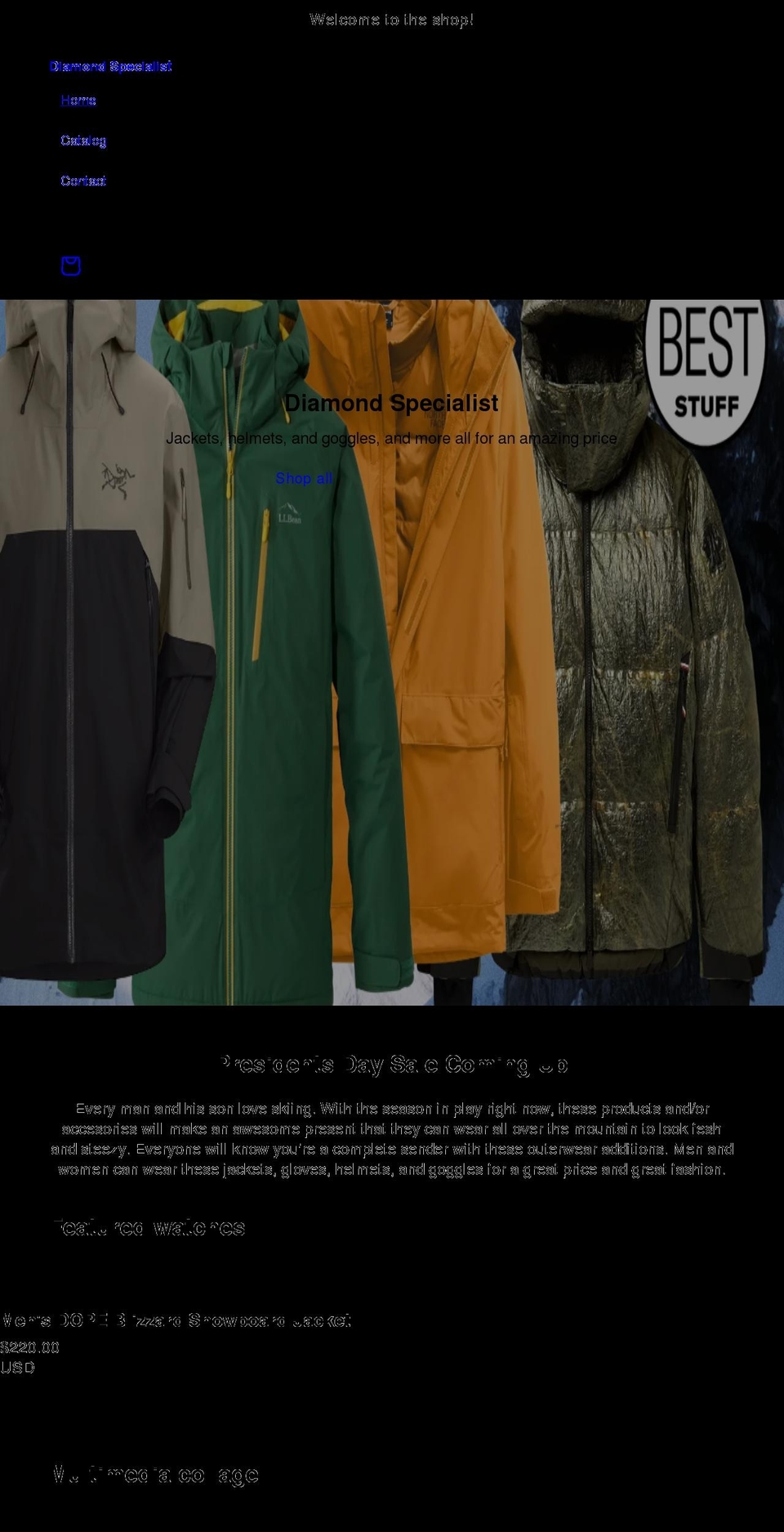 vb-links.com shopify website screenshot