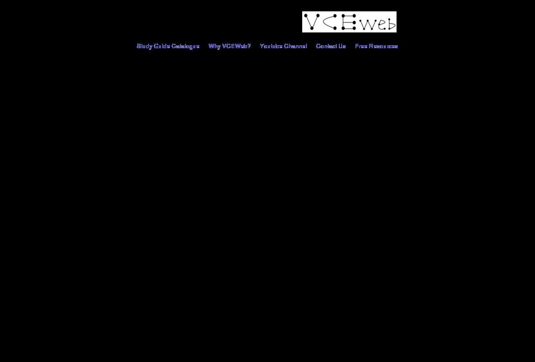 vceweb.com shopify website screenshot