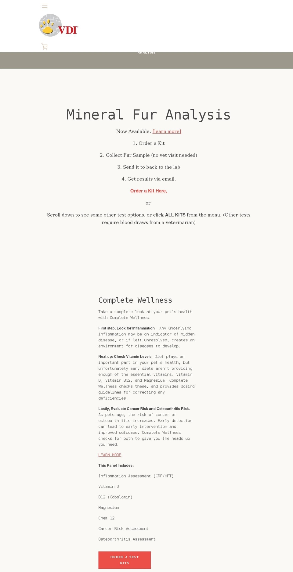 vdidirect.com shopify website screenshot