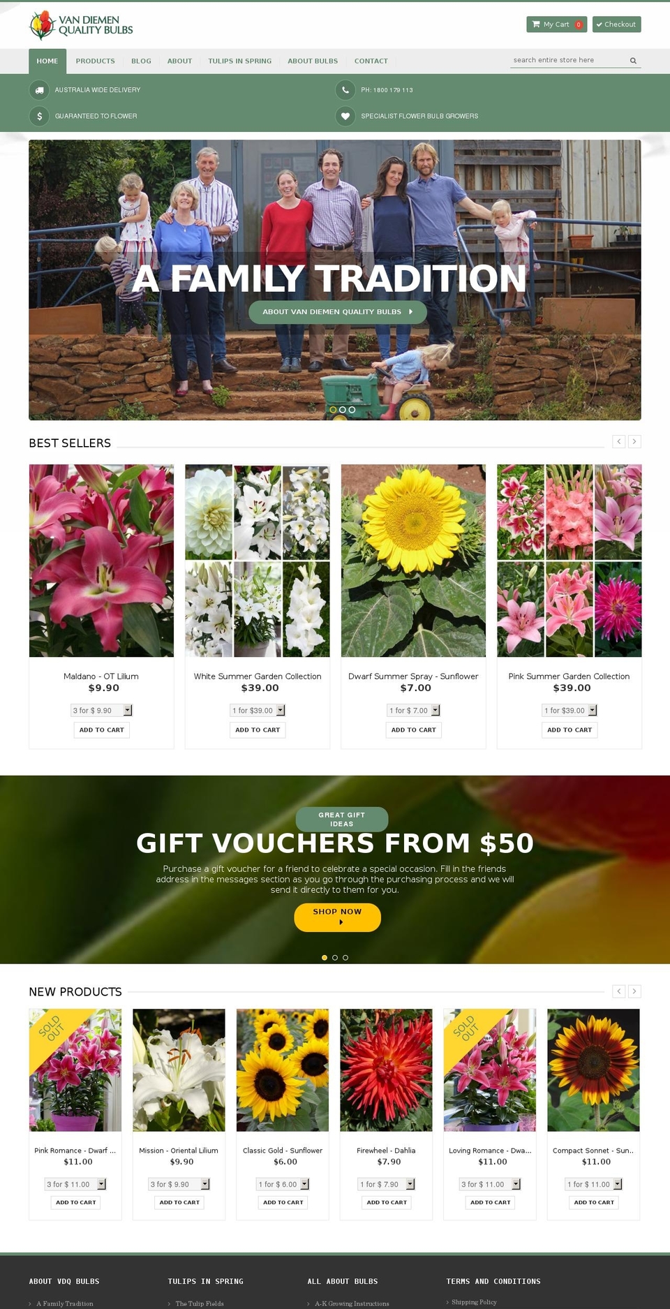 vdqbulbs.com shopify website screenshot