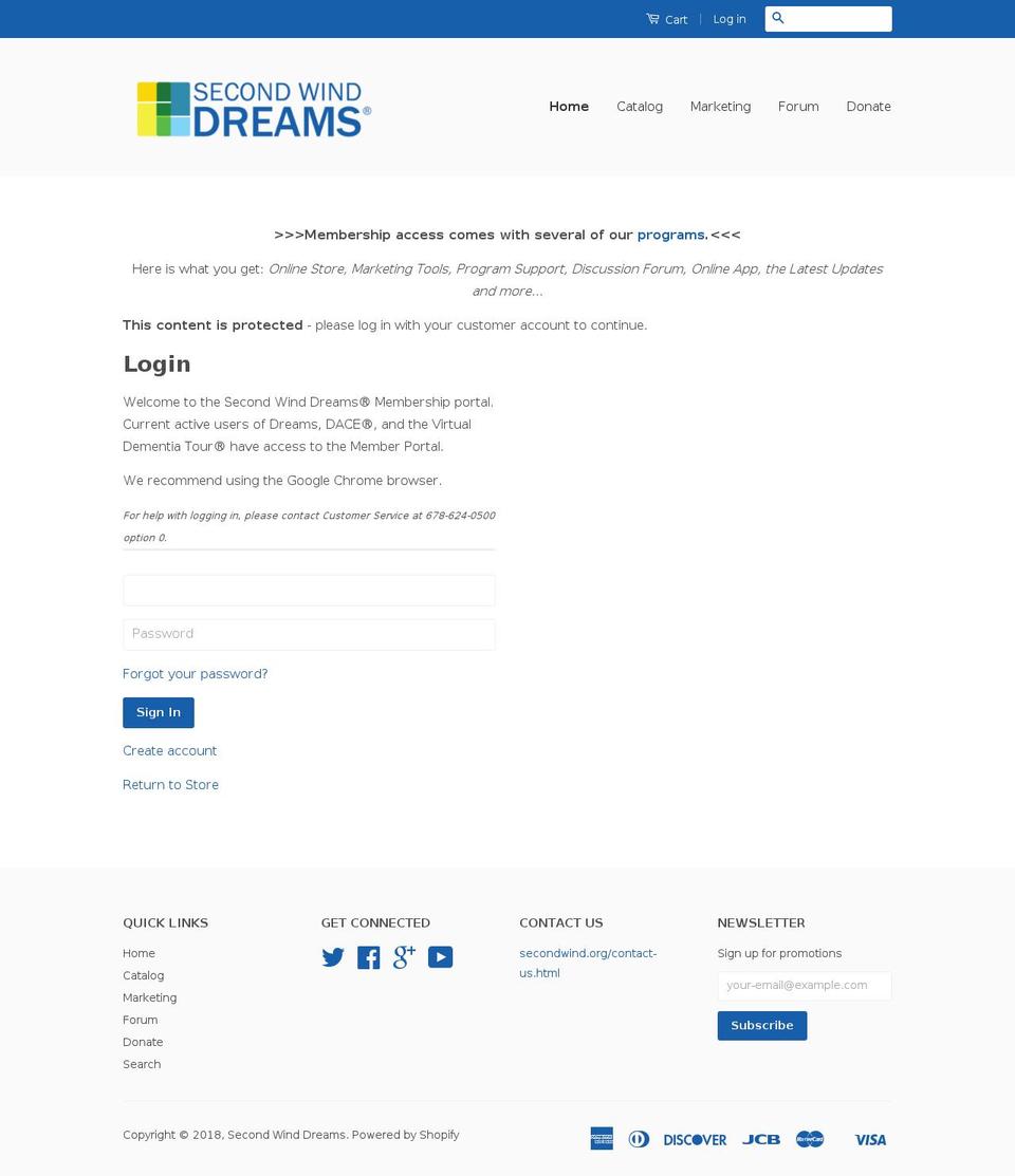 vdtmembers.org shopify website screenshot