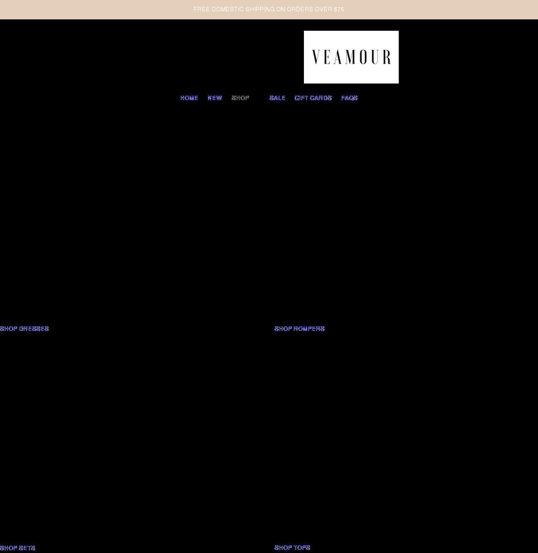 veamour.com shopify website screenshot