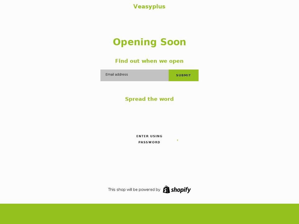 veasyplus.com — Shopify storefront screenshot