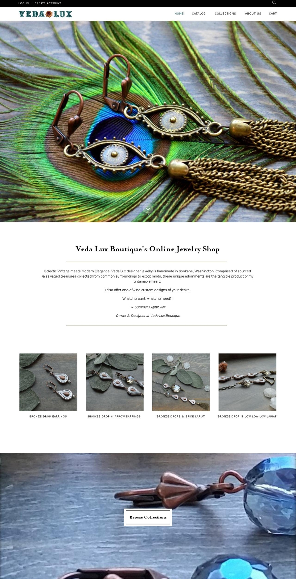 vedalux.com shopify website screenshot