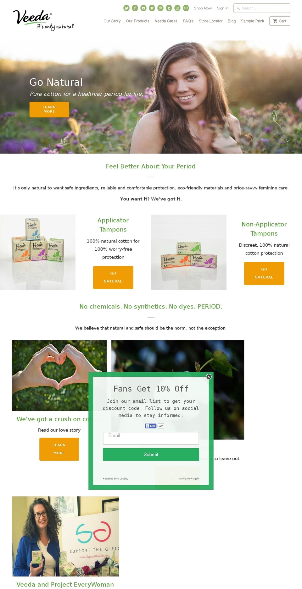 veedausa.net shopify website screenshot