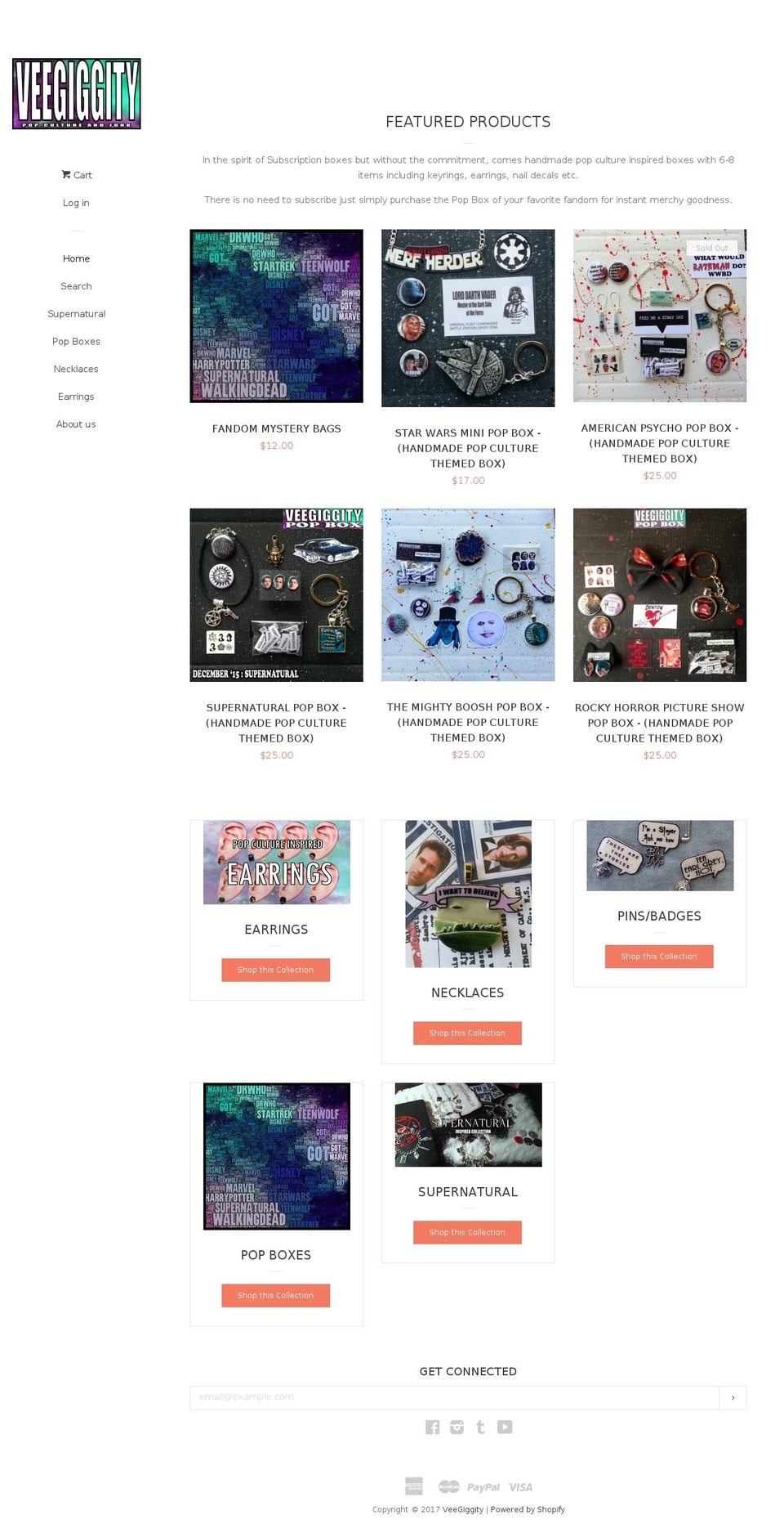 veegiggity.com shopify website screenshot
