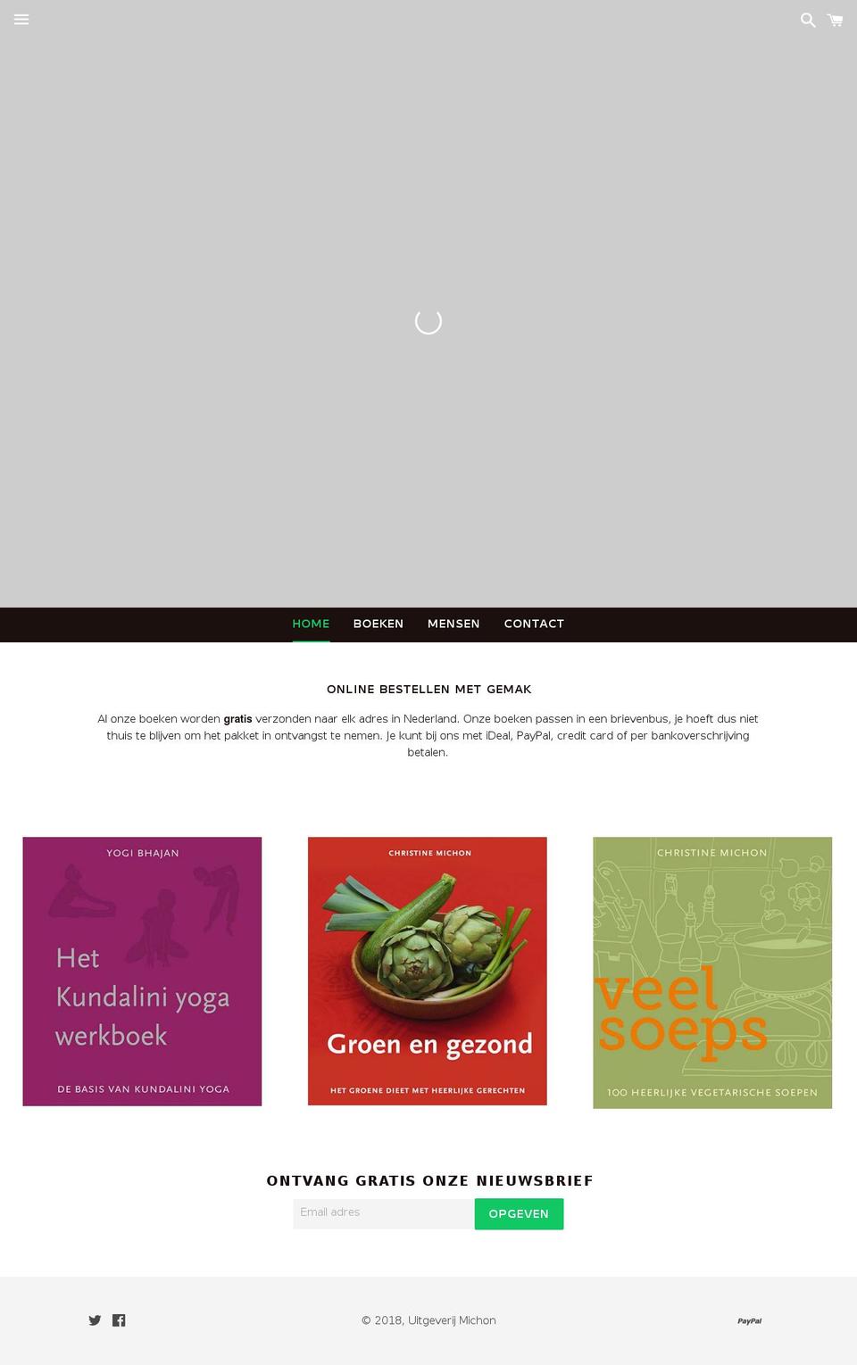 veelsoeps.net shopify website screenshot