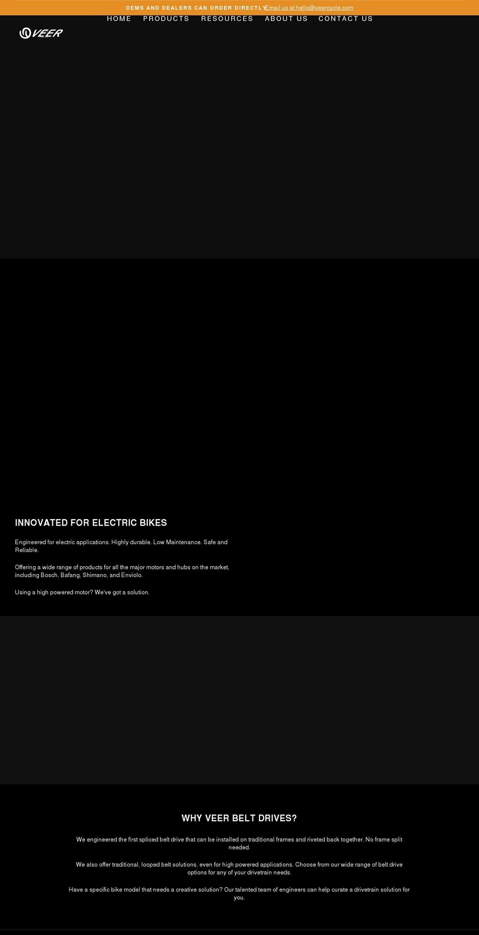 veercycle.com shopify website screenshot