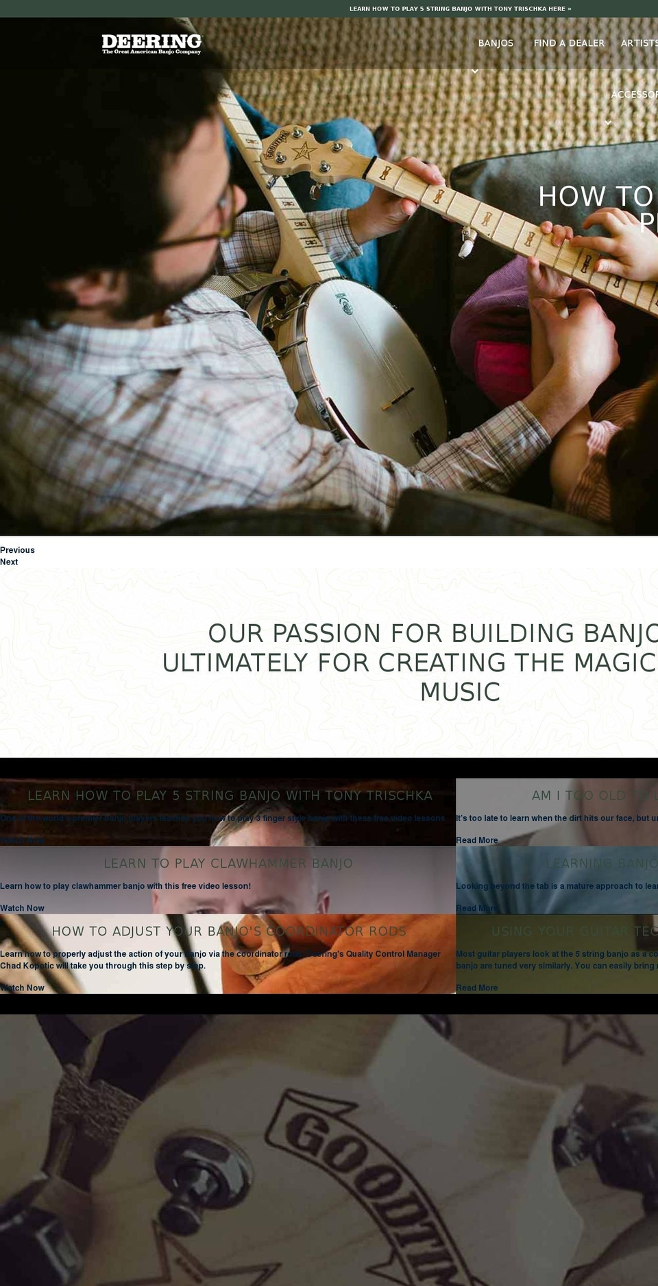 GPS Deering-Banjos-Updated 8-3-18 Cart Popup Shopify theme site example vegabanjos.com