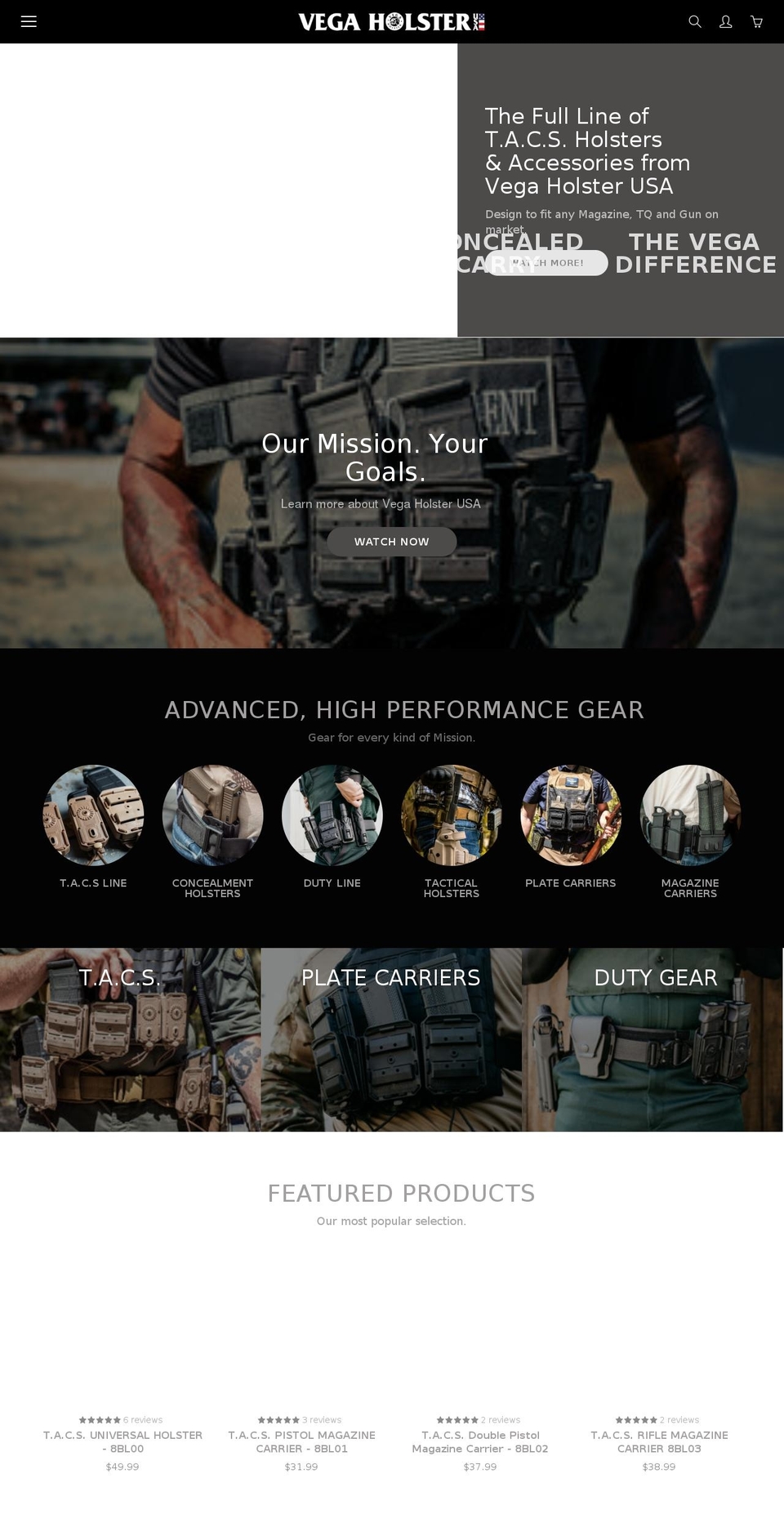 vegaholsterusa.com shopify website screenshot