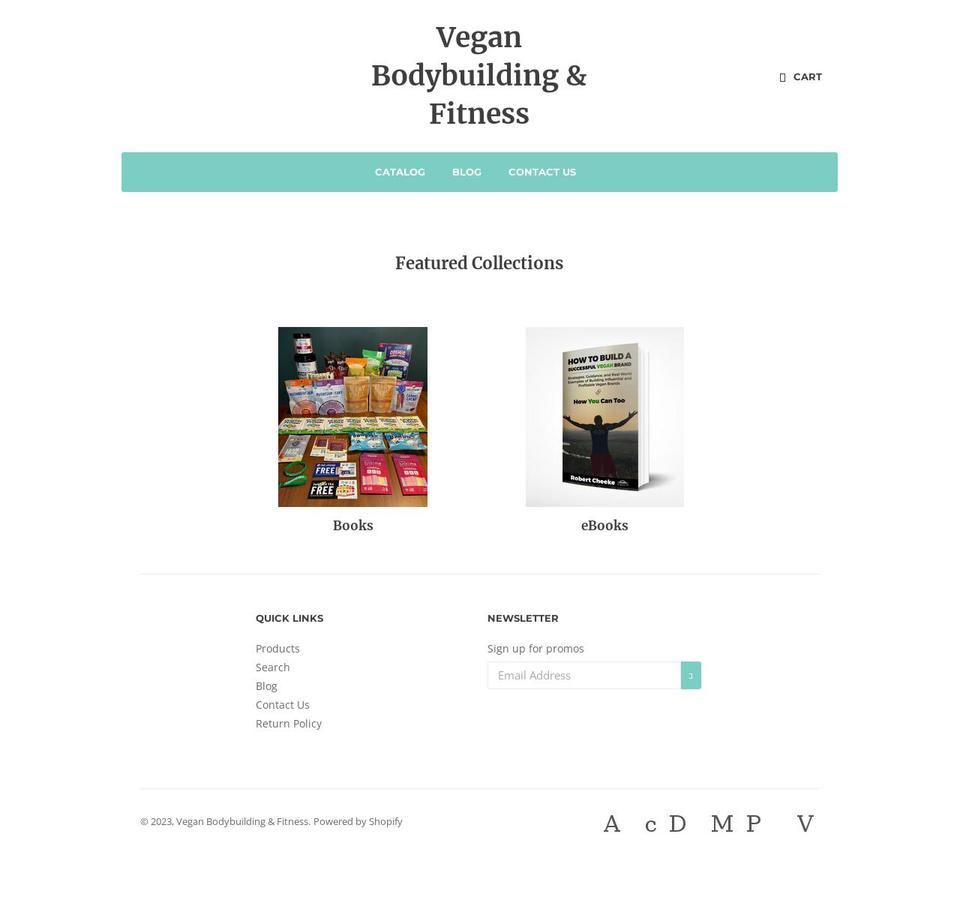 vegan-bodybuilding-fitness.myshopify.com shopify website screenshot