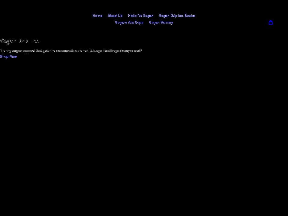 vegandripinc.com shopify website screenshot