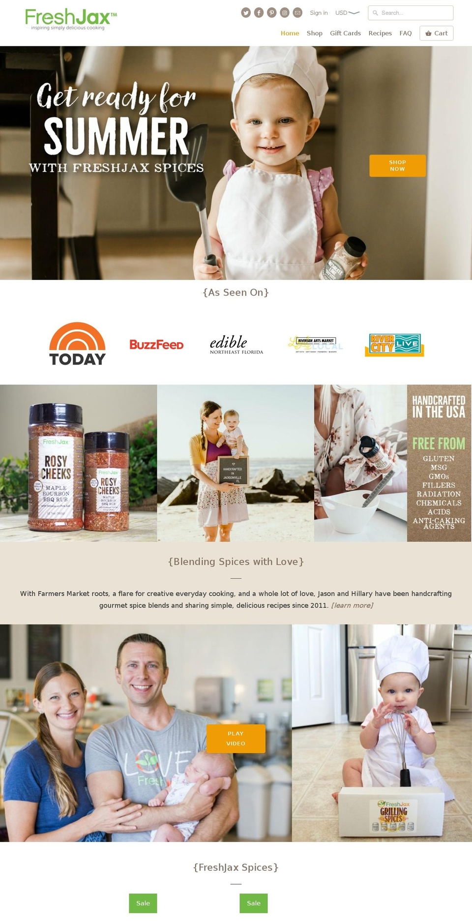 veganjax.com — Shopify storefront screenshot