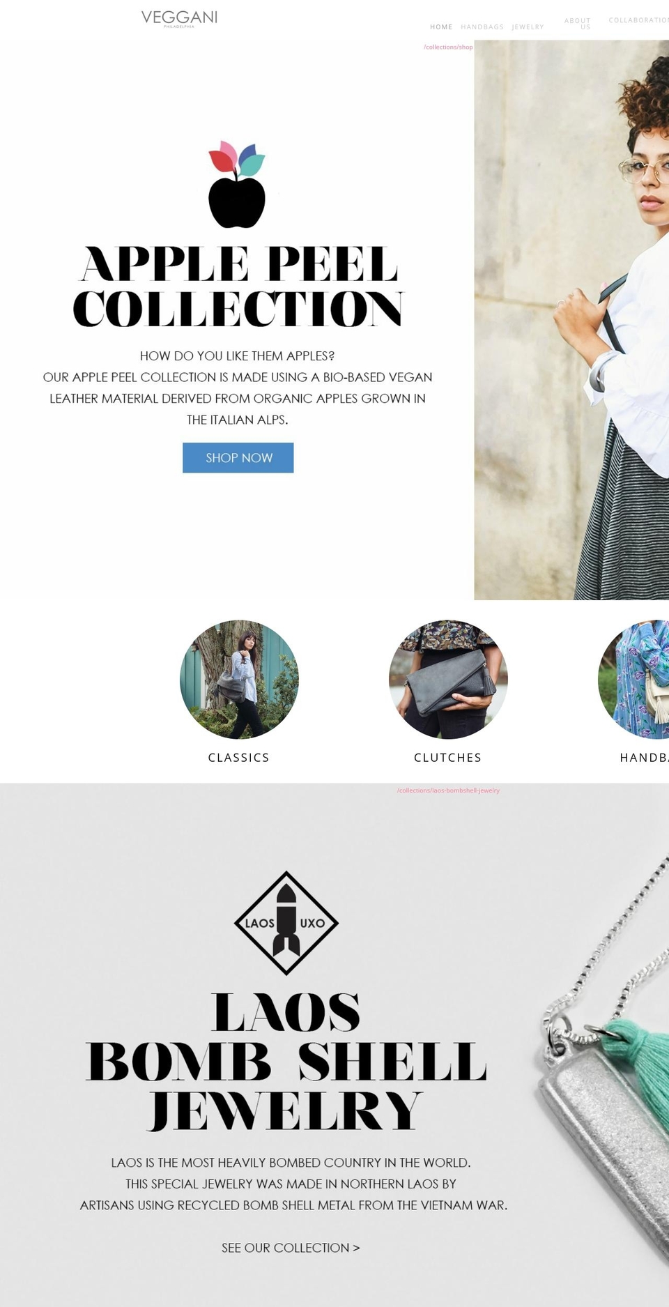veganni.com — Shopify storefront screenshot