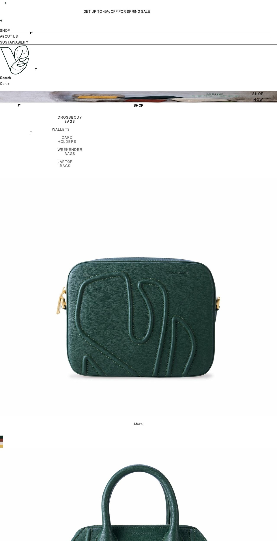 veganologie.com shopify website screenshot
