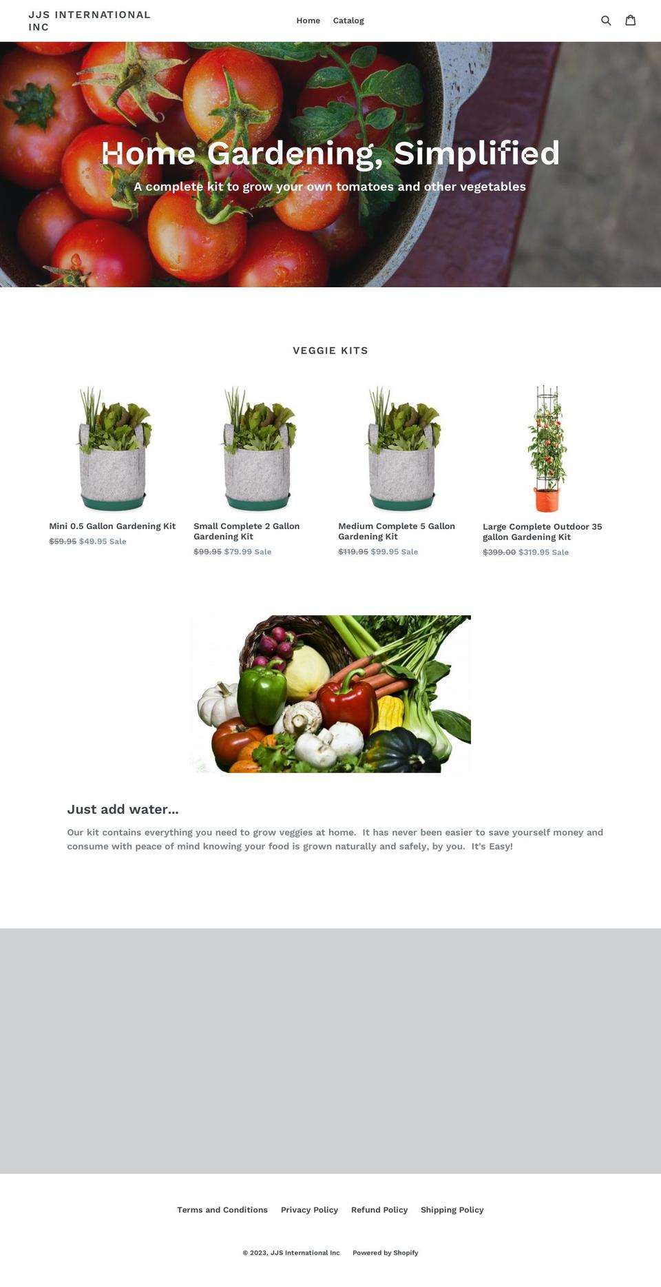 veggie-kit.com — Shopify storefront screenshot