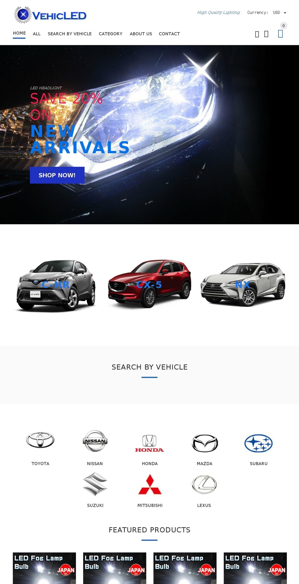 yourstore-v2-1-3 Shopify theme site example vehicled.store