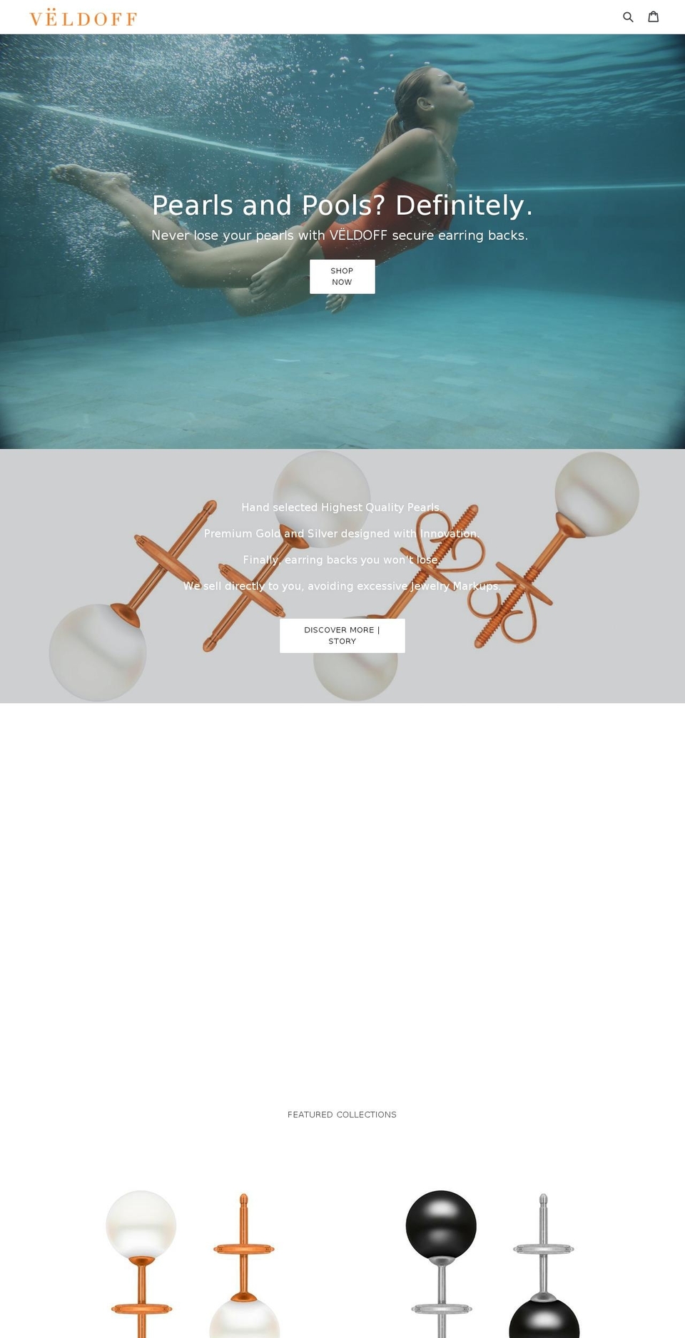 veldoff.com shopify website screenshot